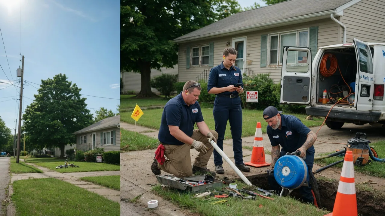 Sewer Line Repair in Center Valley, PA near me